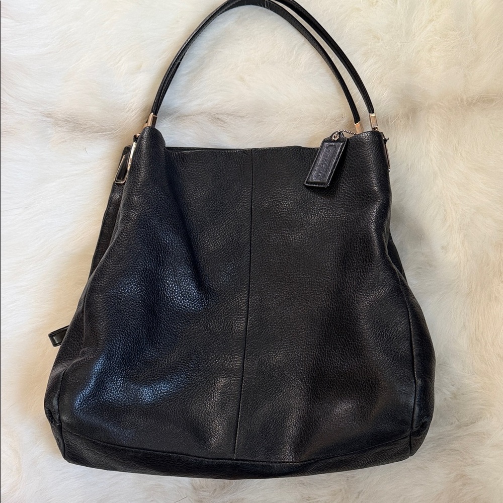 Coach Vintage Black Leather Bag